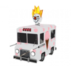 Twisted Metal Sweet Tooth Ice Cream Truck Companion